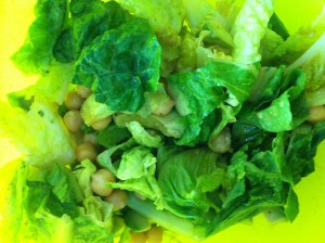 Chickpea Ceaser Salad